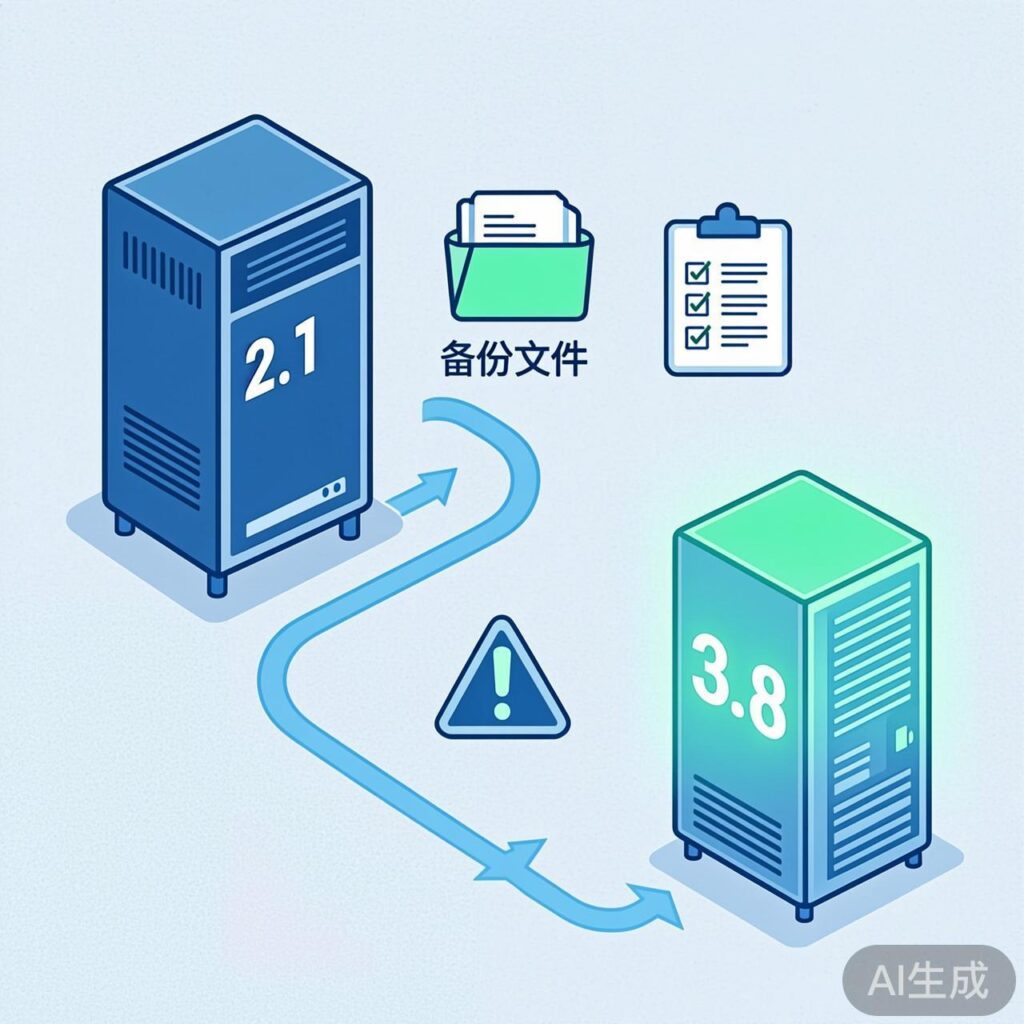 WordPress 从 2.1 直接升级到 3.8 的完整迁移指南与注意事项