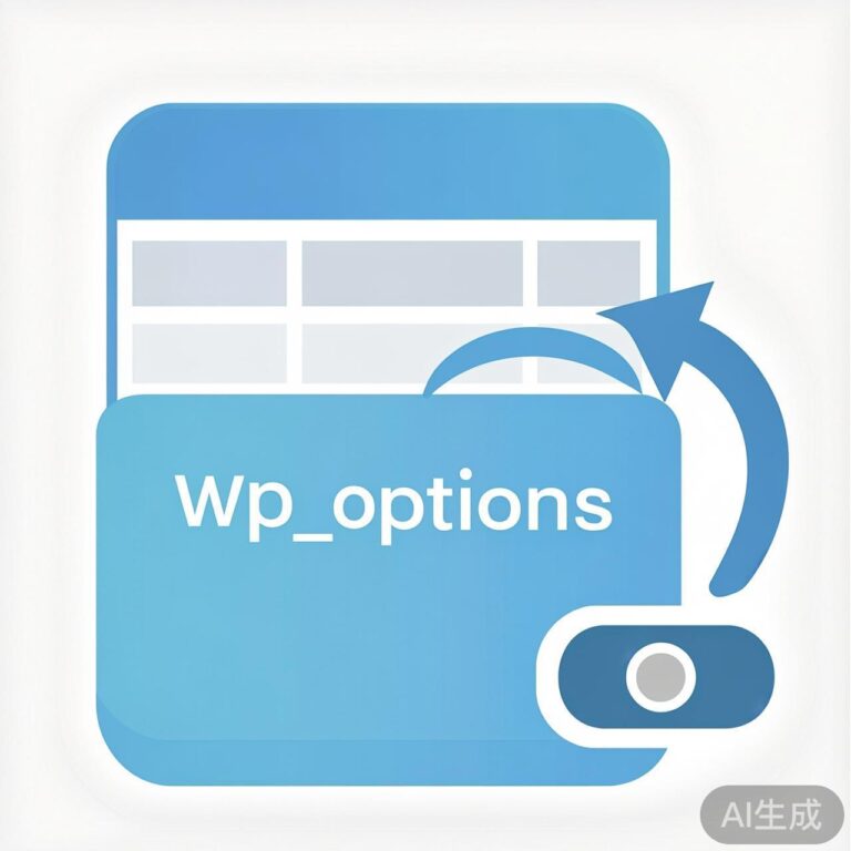 WordPress 数据库表 wp_options 异常增大的原因与优化指南