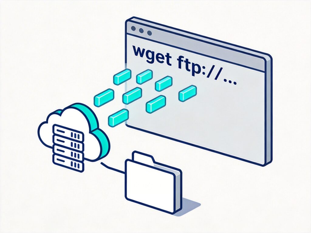 Linux 下使用 wget 命令下载 FTP 服务器文件的完整指南