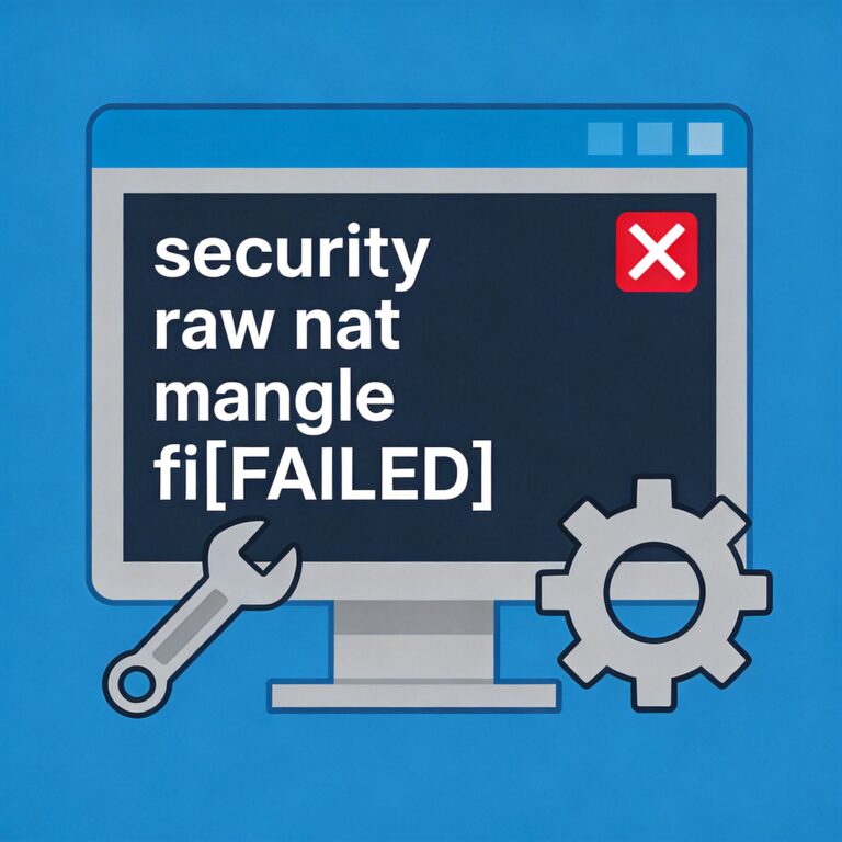 解决重启 iptables 服务时 security raw nat mangle fi[FAILED] 错误