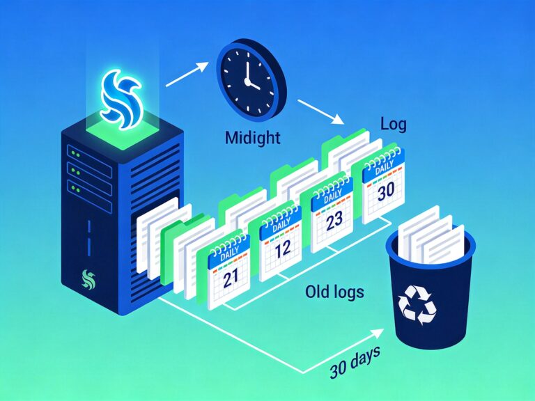LNMP 环境 Nginx 日志自动按天切割与保留策略