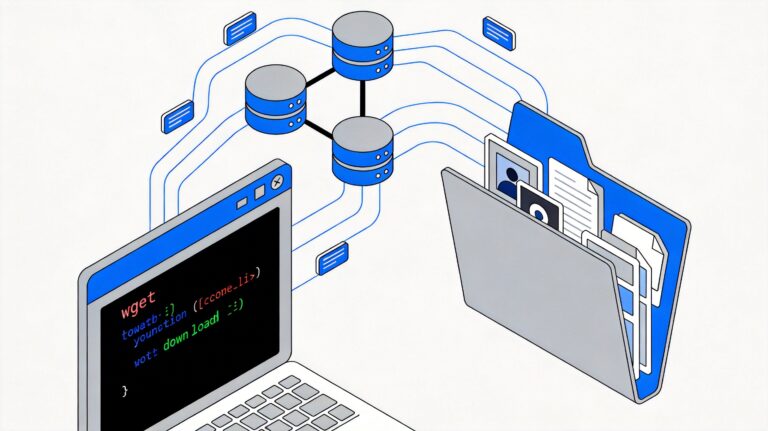 使用 wget 命令批量下载网站目录文件：完整指南与示例