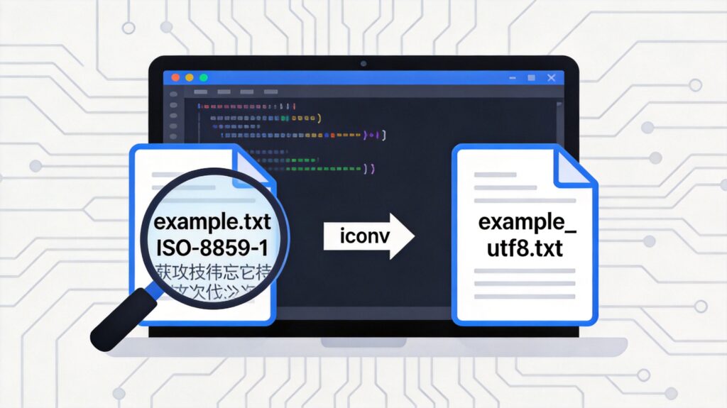 Linux 系统下查看文件编码与使用 iconv 解决中文乱码