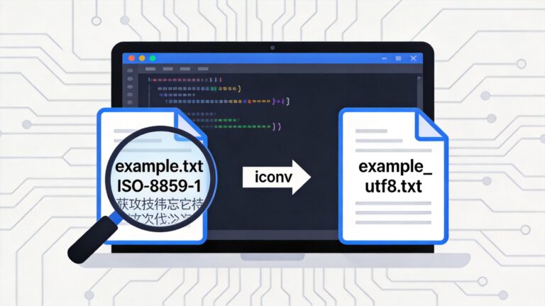 Linux 系统下查看文件编码与使用 iconv 解决中文乱码