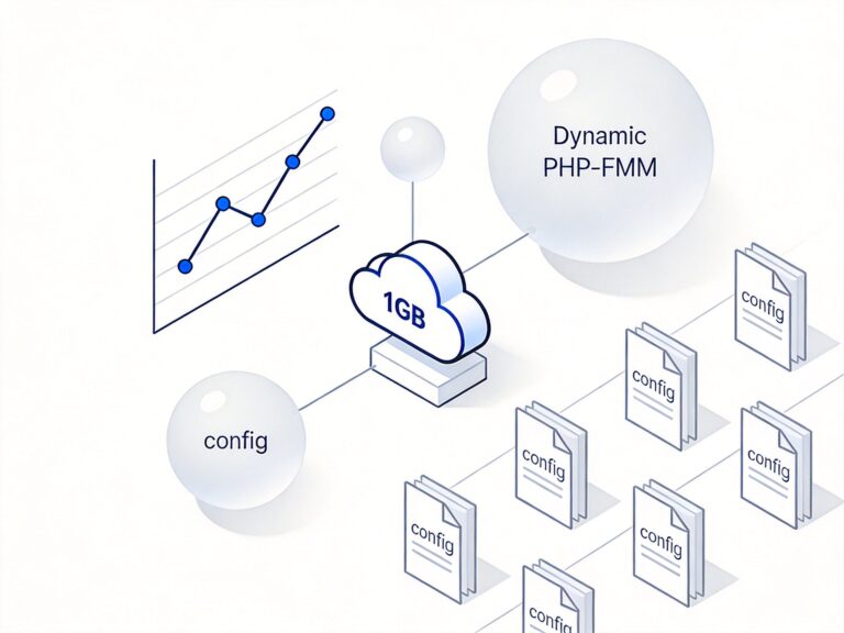 1G内存VPS或云主机，PHP-fpm.conf该怎么设置提高性能？