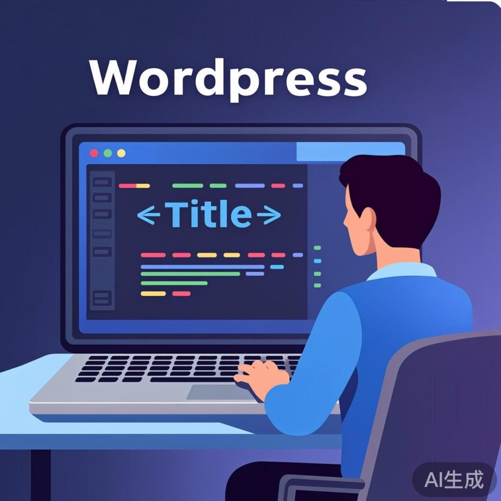 WordPress 自定义页面标题：删除 wp_head() 中的默认 title 标签并实现个性化显示