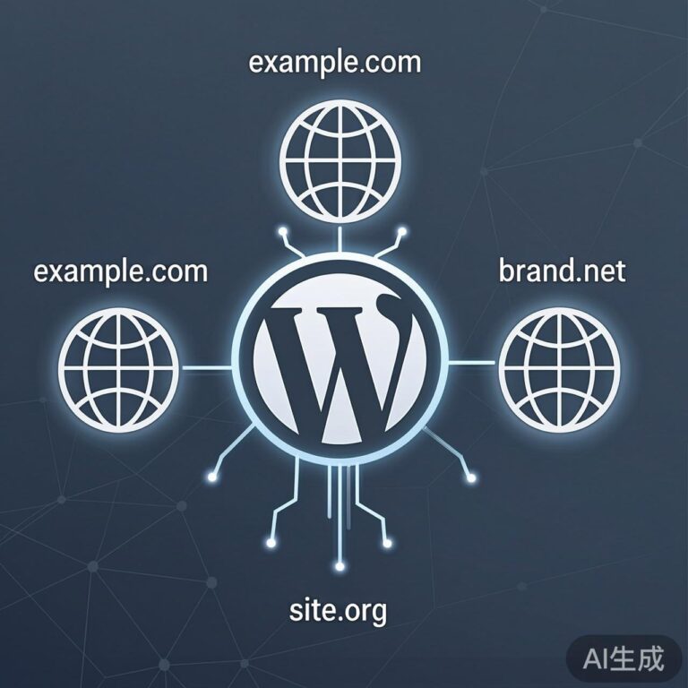 WordPress 多域名绑定配置指南：实现一个网站对应多个域名