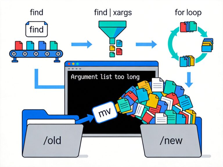 Linux系统（CentOS）解决mv命令“Argument list too long”参数过长错误