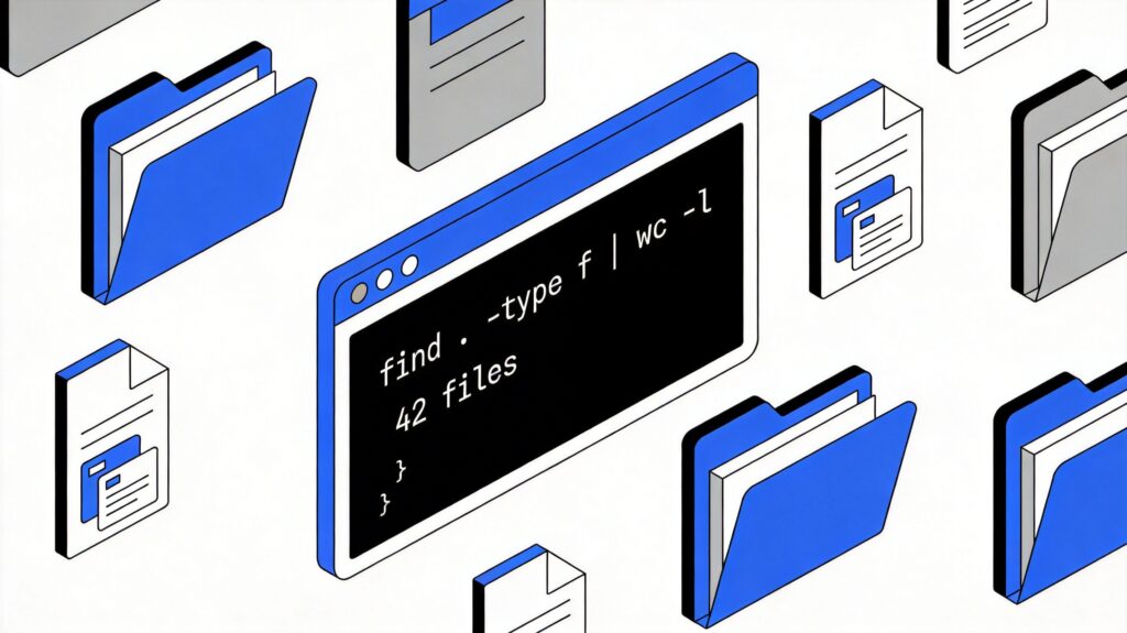 Linux 系统统计文件与文件夹数量的常用命令详解