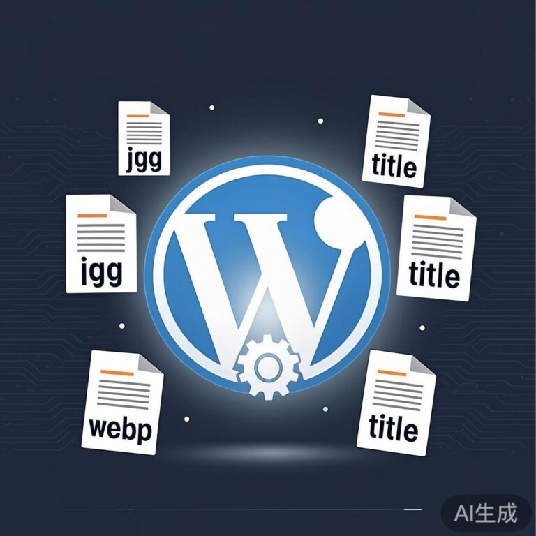 WordPress 无插件教程：自动为文章图片添加 alt 和 title 属性