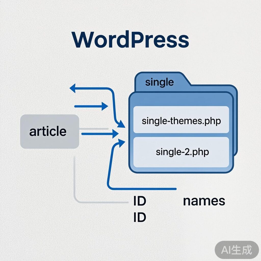 WordPress根据分类别名/ID选择内容页模板