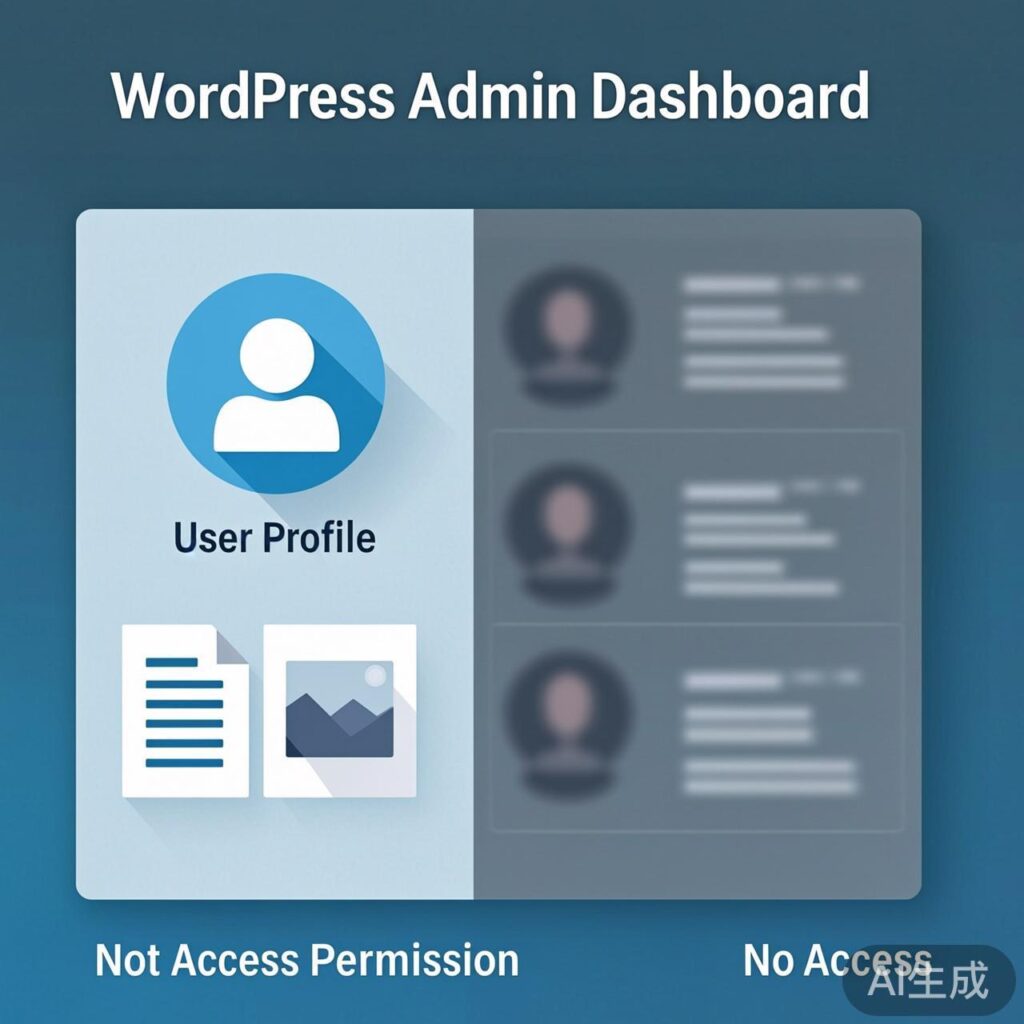 WordPress后台只显示当前用户的文章和媒体文件