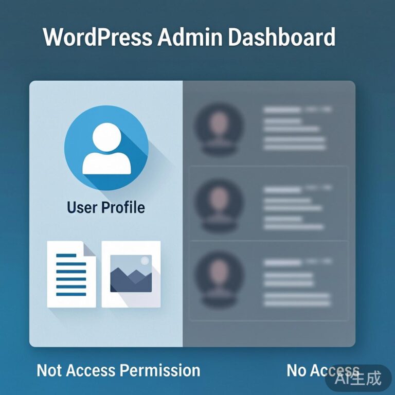 WordPress后台只显示当前用户的文章和媒体文件