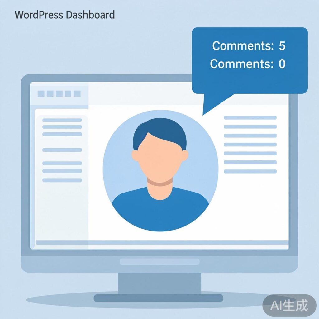 WordPress 如何准确获取指定作者或用户的评论数量