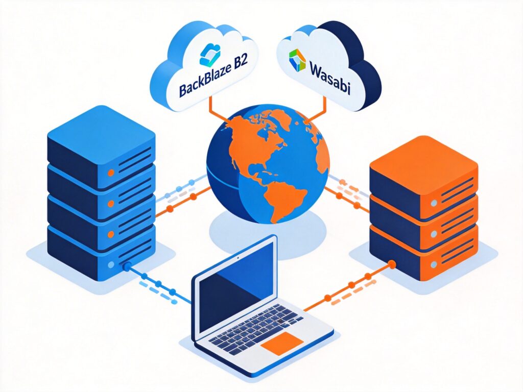 海外低成本云存储方案推荐：Backblaze B2、Wasabi等深度解析