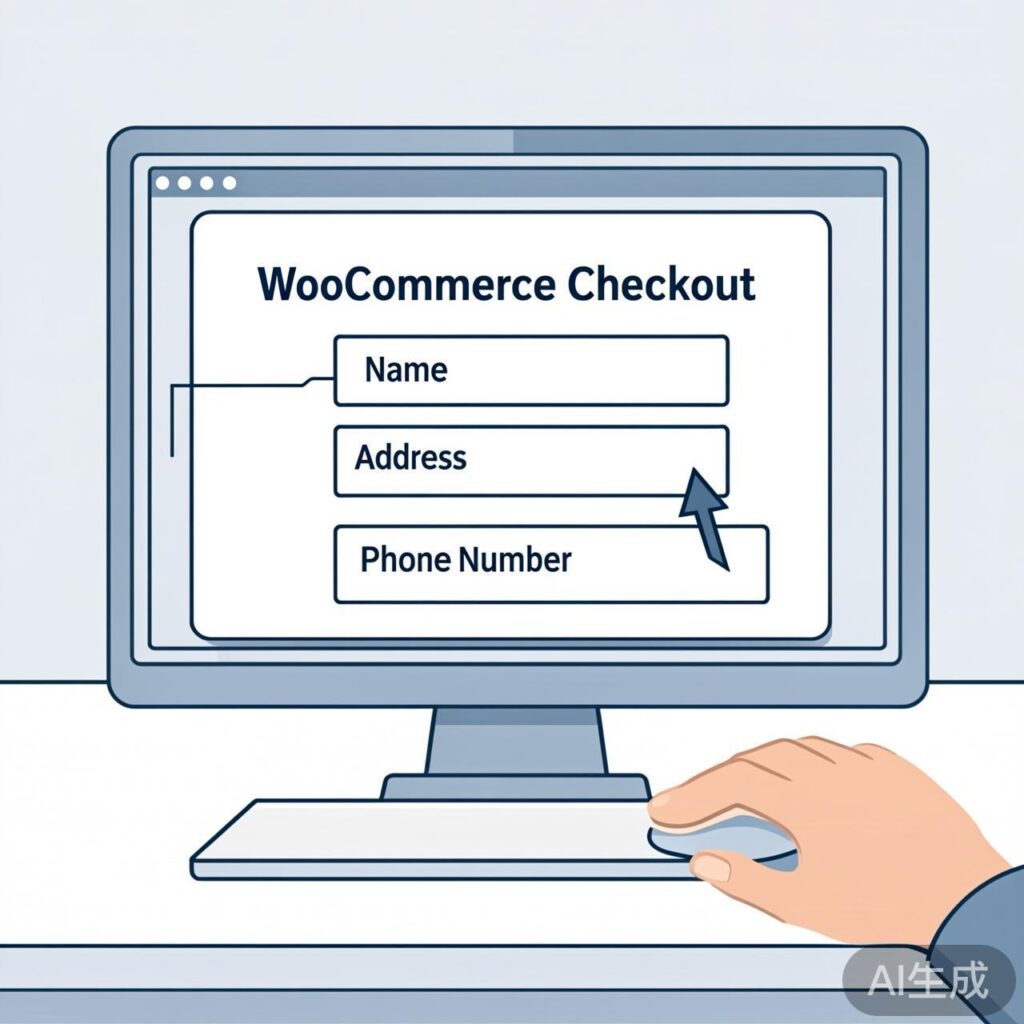 如何自定义WooCommerce账单上的字段显示顺序？